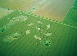 aerial of Stonehenge