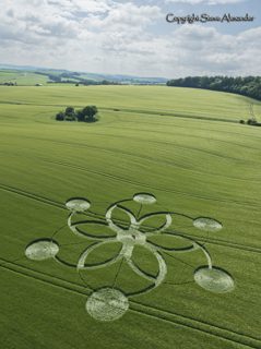 aerial of Chicklade from tt