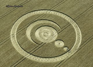 aerial of Cley Hill from tt
