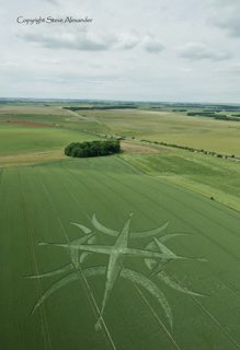 aerial of Stonehenge from tt