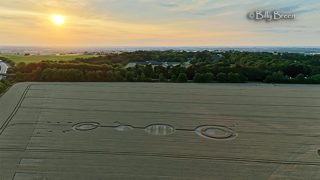aerial of Liddington from tt