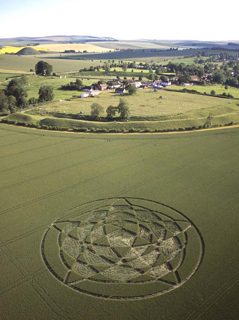 aerial of Avebury