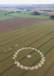 aerial of Beckhampton