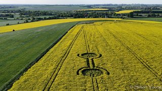 aerial of Waden Hill from tt