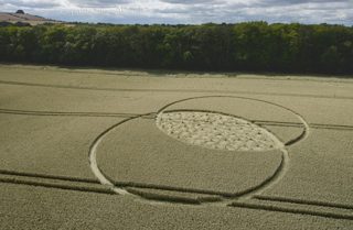 aerial of Liddington from tt