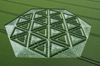 aerial of Avebury Trusloe