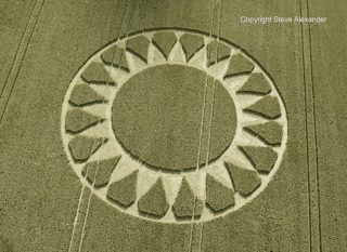 aerial of Cley Hill from tt