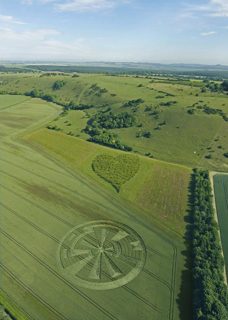 aerial of Oare