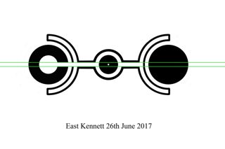 diagram of East Kennett from tt