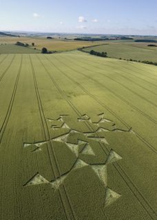 aerial of Charlbury Hill