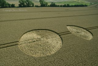 aerial of East Kennett