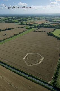 aerial of Owslebury