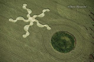 aerial of Stonehenge from tt