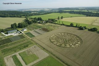 aerial of Ansty from tt