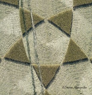 aerial of Bishops Sutton from tt