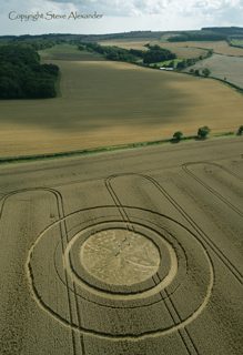 aerial of Tichbourne from tt
