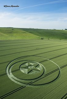 aerial of Broad Hinton from tt
