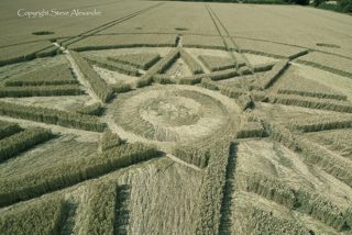 aerial of Haselor from tt