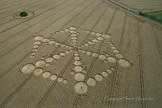 aerial of Wappenbury from tt