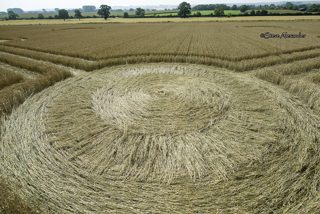 aerial of Beechingstoke from tt