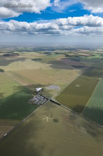 aerial of Stonehenge from tt