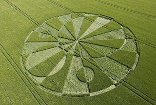 aerial of Liddington Castle from tt