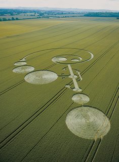 aerial of Alton Barnes