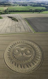 aerial of Woodborough Hill from tt