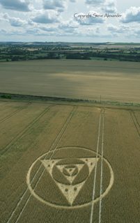 aerial of Etchilhampton from tt
