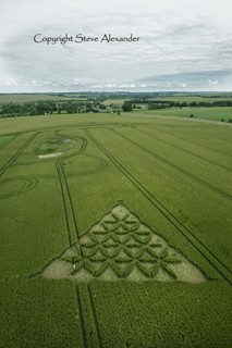 aerial of Waden Hill from tt