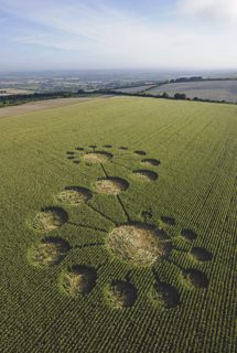 aerial of Wayland's Smithy
