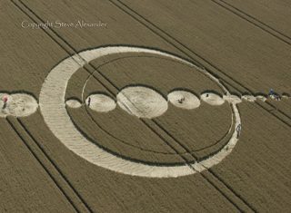 aerial of Windmill Hill from tt