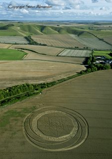 aerial of Cherhill