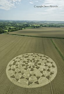aerial of Etchilhampton from tt