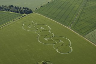 aerial of Beckhampton