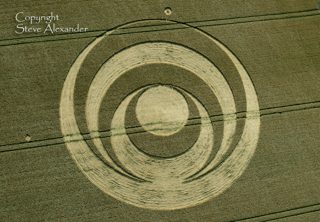 aerial of Barbury Castle