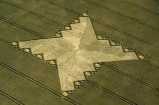 aerial of Silbury Hill
