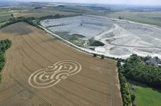 aerial of Beggar's Knoll