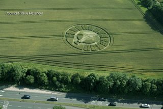 aerial of Reigate from tt