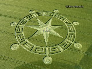 aerial of Ackling Dyke from tt