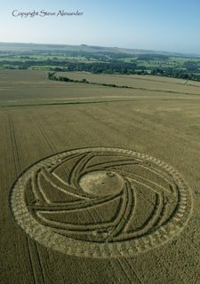 aerial of Etchilhampton from tt