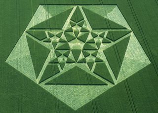 aerial of Avebury