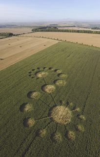 aerial of Wayland's Smithy