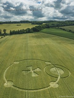aerial of Wilton from tt
