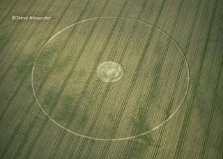aerial of Cley Hill from tt