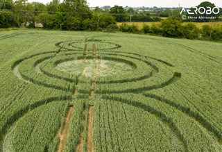 aerial of Marlborough from tt