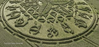 aerial of Ansty from tt