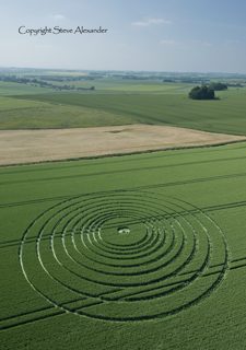 aerial of Avebury
