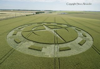 aerial of Stonehenge from tt