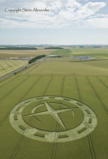 aerial of Stonehenge from tt